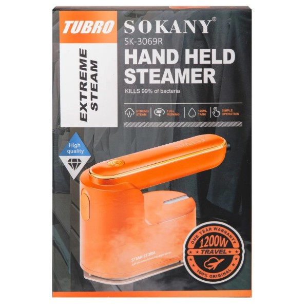 Фото - Вертикальний відпарювач ручний Sokany SK-3069R